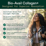 ADAPT NATURALS Collagen Powder packaging side view