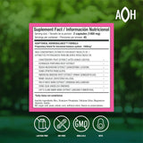 ADAPTOHEAL supplement packaging with ingredients listed