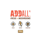 Addall Focus + Mushrooms Memory Supplement lifestyle scene on a desk