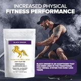 Addictive Wellness Thai Black Ginger Powder with measuring spoon