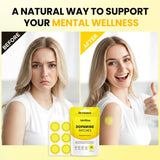 Adellina Mood & Wellness Support Patches lifestyle scene on a desk