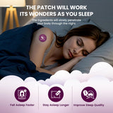 Adellina Sleep Patches back view with usage instructions