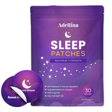 Adellina Sleep Patches front view with packaging