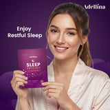 Adellina Sleep Patches with a calming night scene