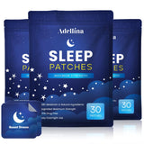 Adellina Sleep Supplement Patch front view, all-natural material