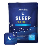Adellina Sleep Supplement Patches front view with packaging