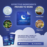 Adellina Sleep Supplement Patches on wrist for demonstration