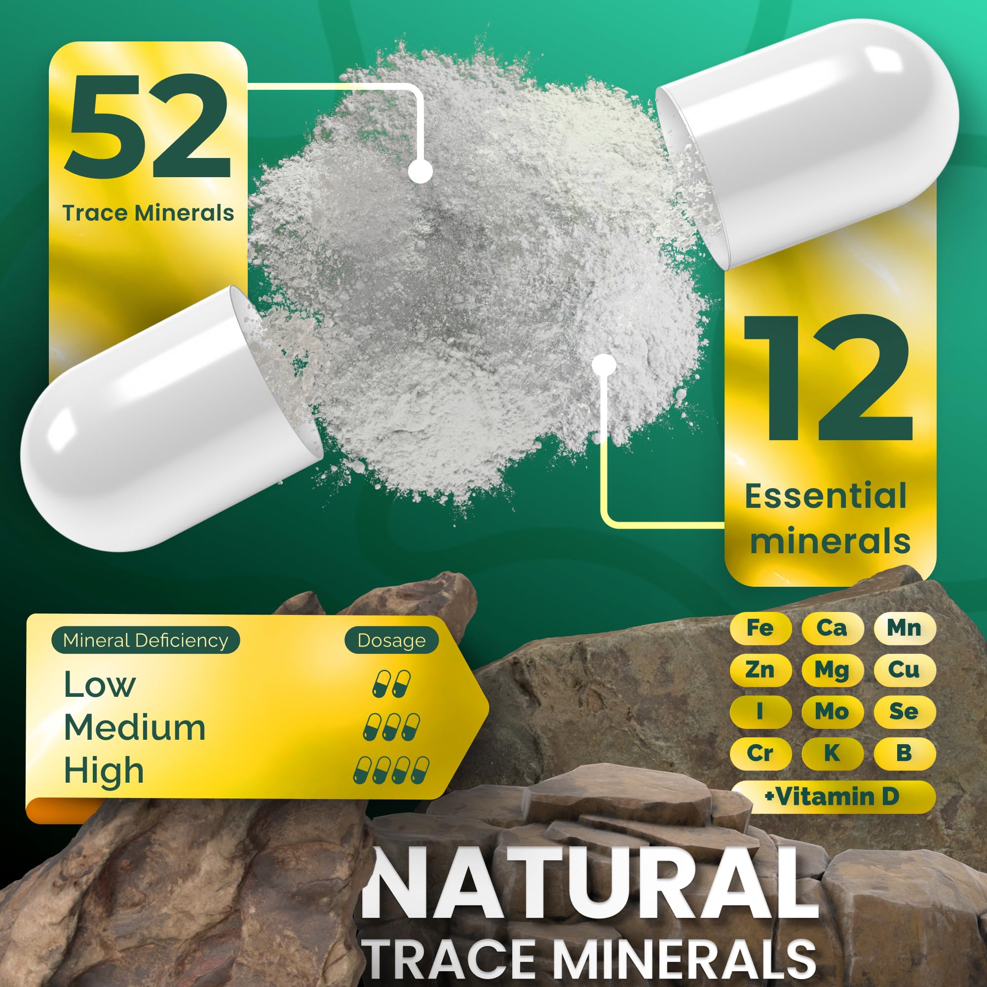 ADEO2 Ionic Trace Minerals Complex in natural setting