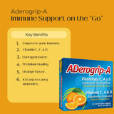 ADEROGRIP-A Multivitamin Liquid Supplement side view