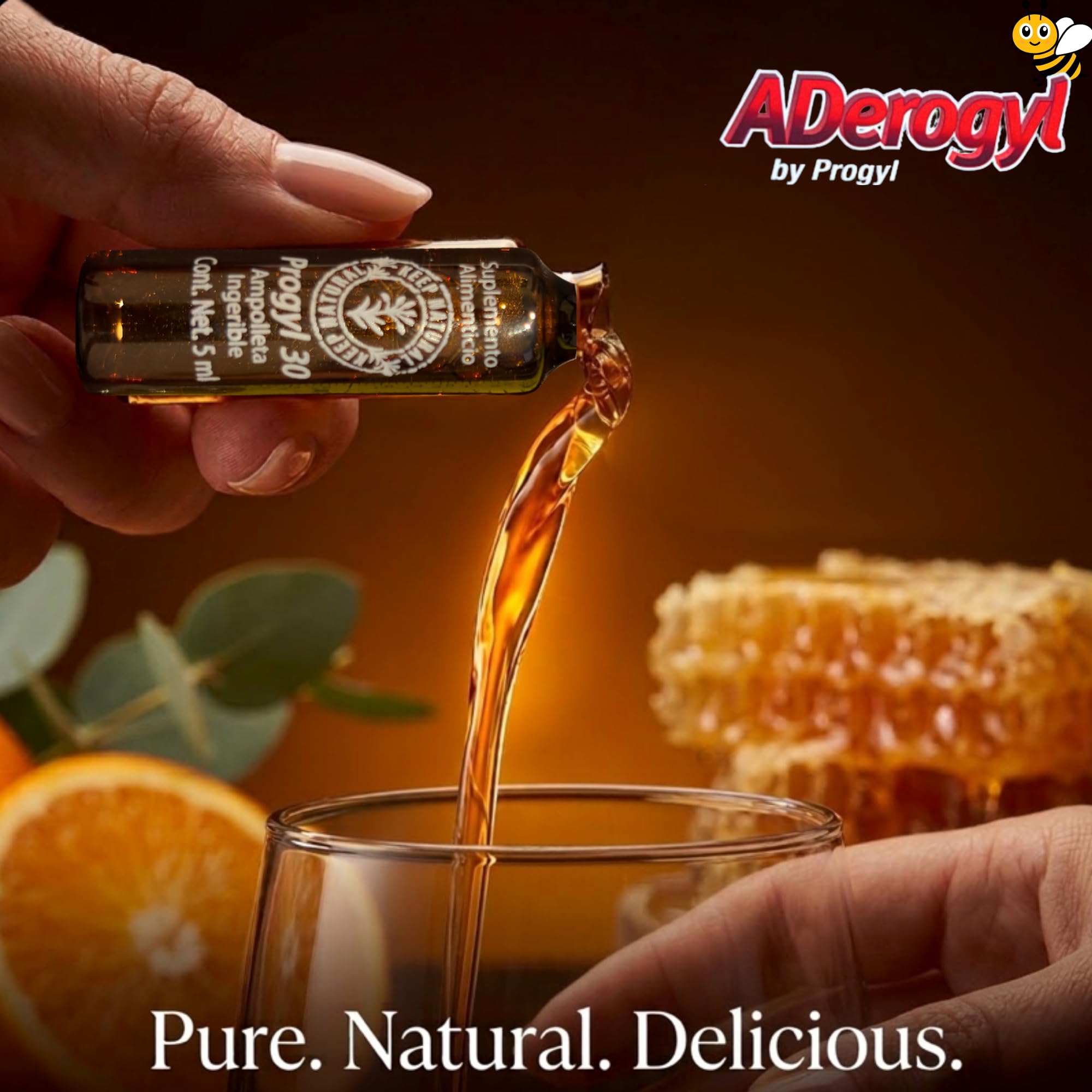 Aderogyl Liquid Multivitamin ampoule ready to drink