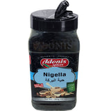Adonis Nigella Seeds Black Cumin 283g shaker can side view