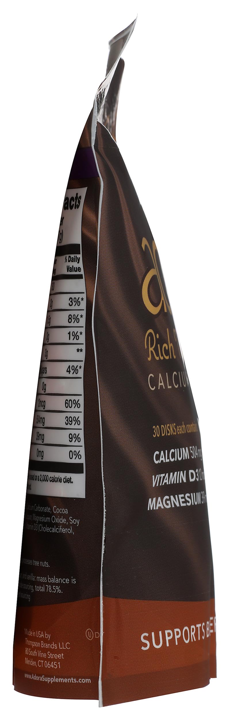 Adora Calcium Supplement ingredients list