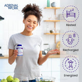 Adrenalwork Restorative Sleep Capsules on a wooden table
