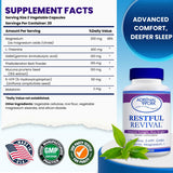 Adrenalwork Restorative Sleep Capsules side view with label