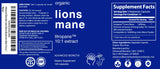 Advanced Bionetix Lion's Mane Mushroom Supplement packaging details