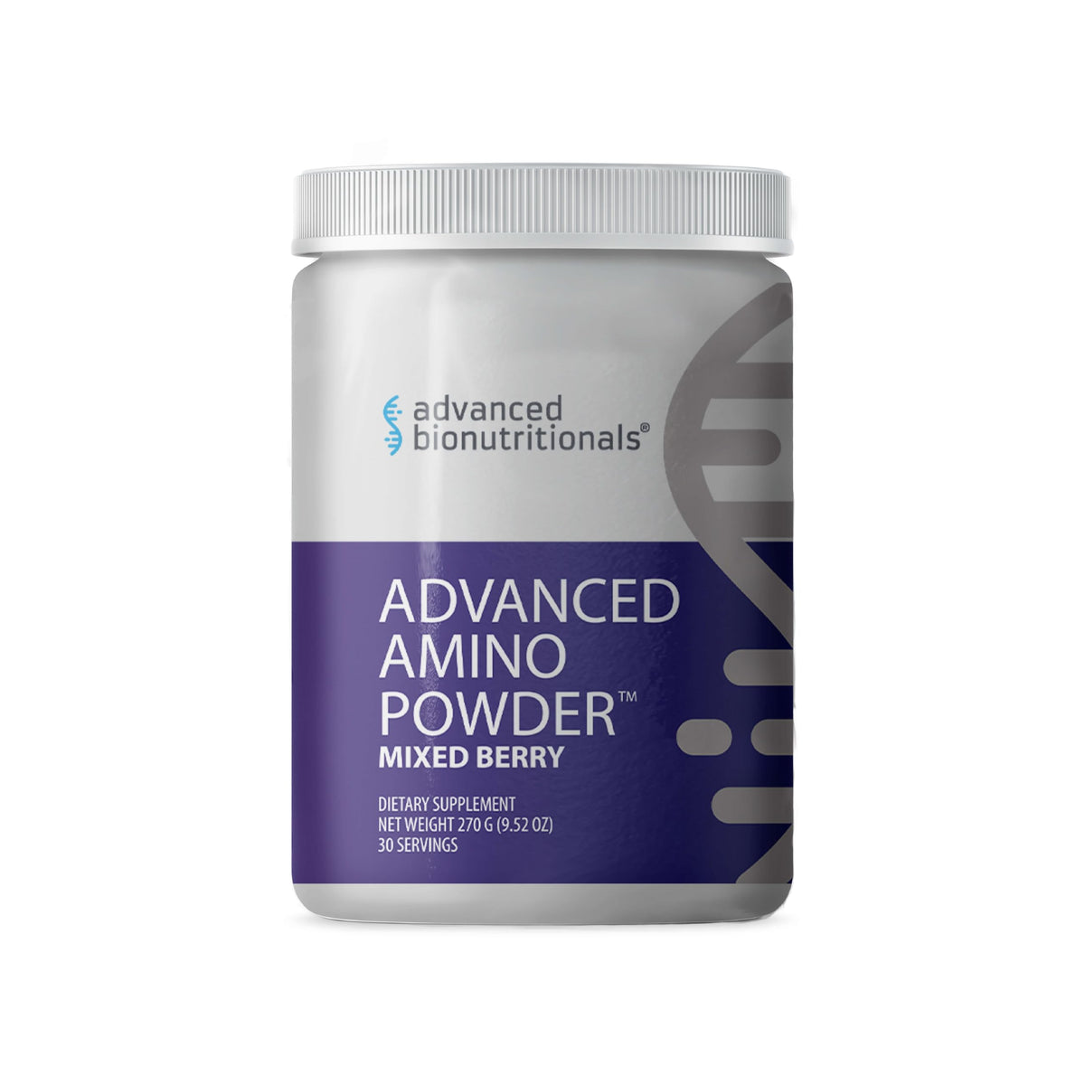 Advanced Bionutritionals Amino Acid Supplement 195g front view