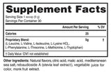 Advanced Bionutritionals Amino Acid Supplement 195g side view