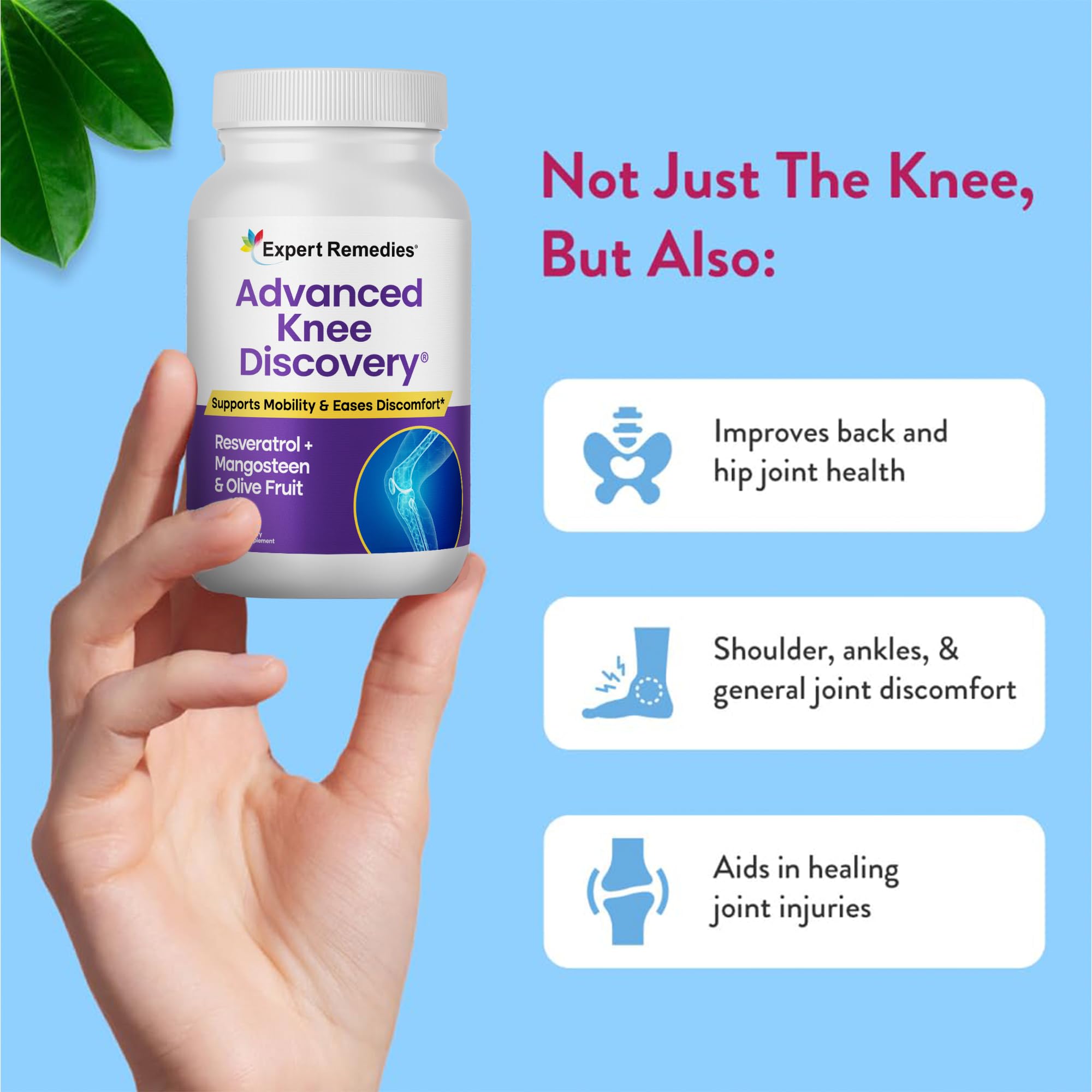 Advanced Knee Discovery Joint Support Supplement capsules