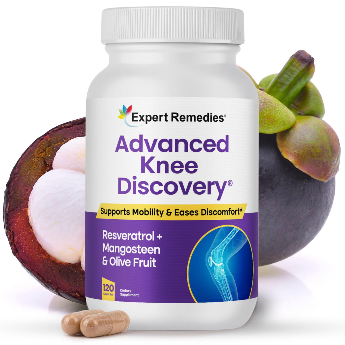 Advanced Knee Discovery Joint Support Supplement front view