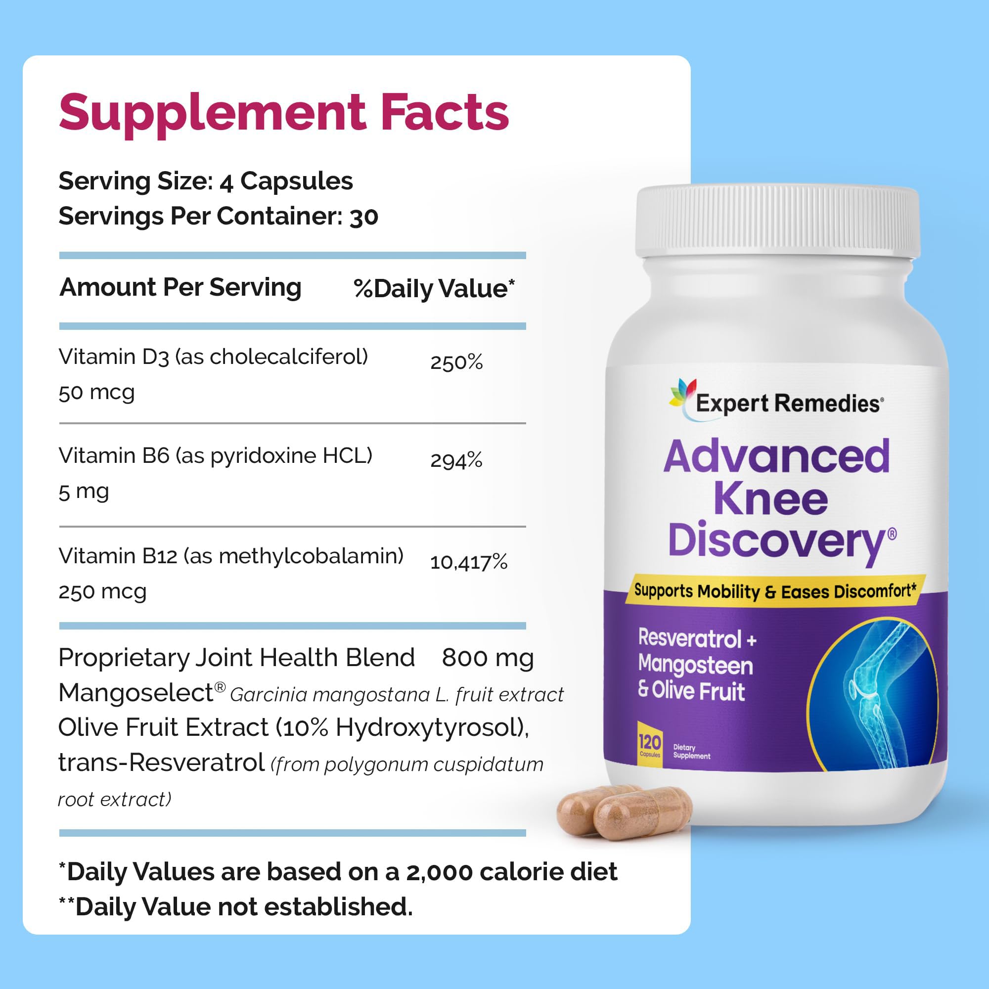 Advanced Knee Discovery Joint Support Supplement lifestyle scene
