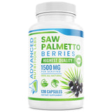Advanced Nutrition Labs Saw Palmetto Supplement front view