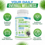 Advanced Nutrition Labs Saw Palmetto Supplement in a lifestyle setting