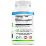 Advanced Nutrition Labs Saw Palmetto Supplement side view