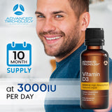 Advanced Trichology Vitamin D3 Liquid 5000iu dropper close-up