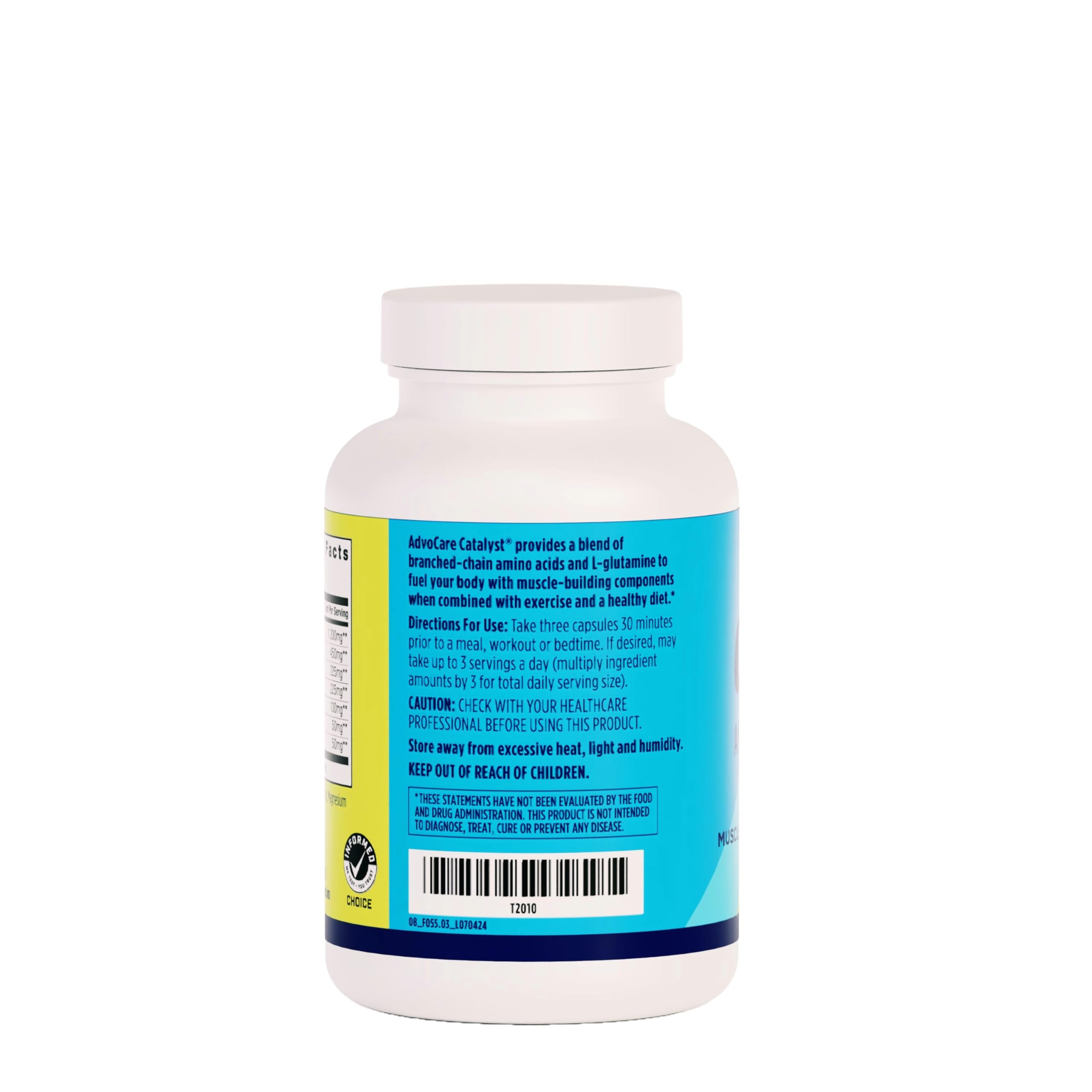 AdvoCare Catalyst Amino Acid Supplement 90 Capsules bottle with label