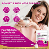 AEBEFBAW Collagen Peptide Powder mixed in a smoothie