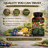 aegabe Fruit and Veggie Supplement Capsules 720mg on a kitchen counter