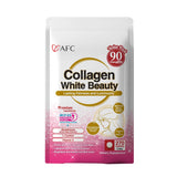 AFC Marine Collagen Peptides bottle with caplets on a table