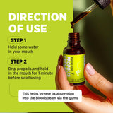 AFC Propolis Liquid Extract 30ml label close-up