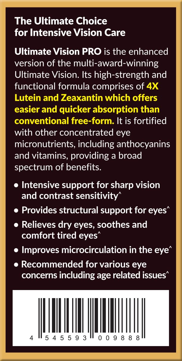 AFC Ultimate Vision PRO supplement bottle with softgels