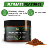 Afiyah Organic Costus Igneus Plant Powder 240g mixed in boiling water