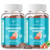 AFXMATE Ashwagandha Gummies in a travel-friendly container