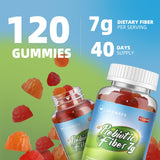 AFXMATE Dietary Fiber Gummies displayed on a wooden table