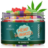 AFXMATE Hemp Gummies 50000mg bottle front view