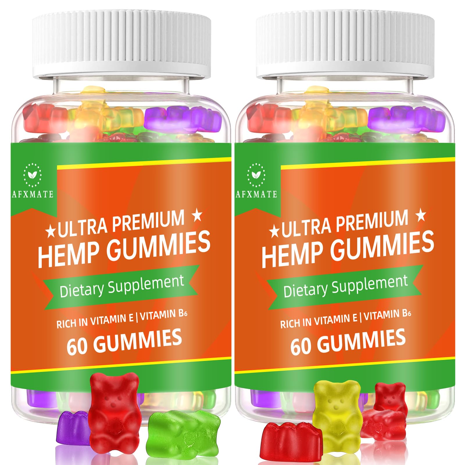 AFXMATE Hemp Gummies front view showing packaging