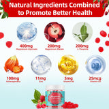 AFXMATE Magnesium Glycinate Gummies with Ashwagandha ingredient list