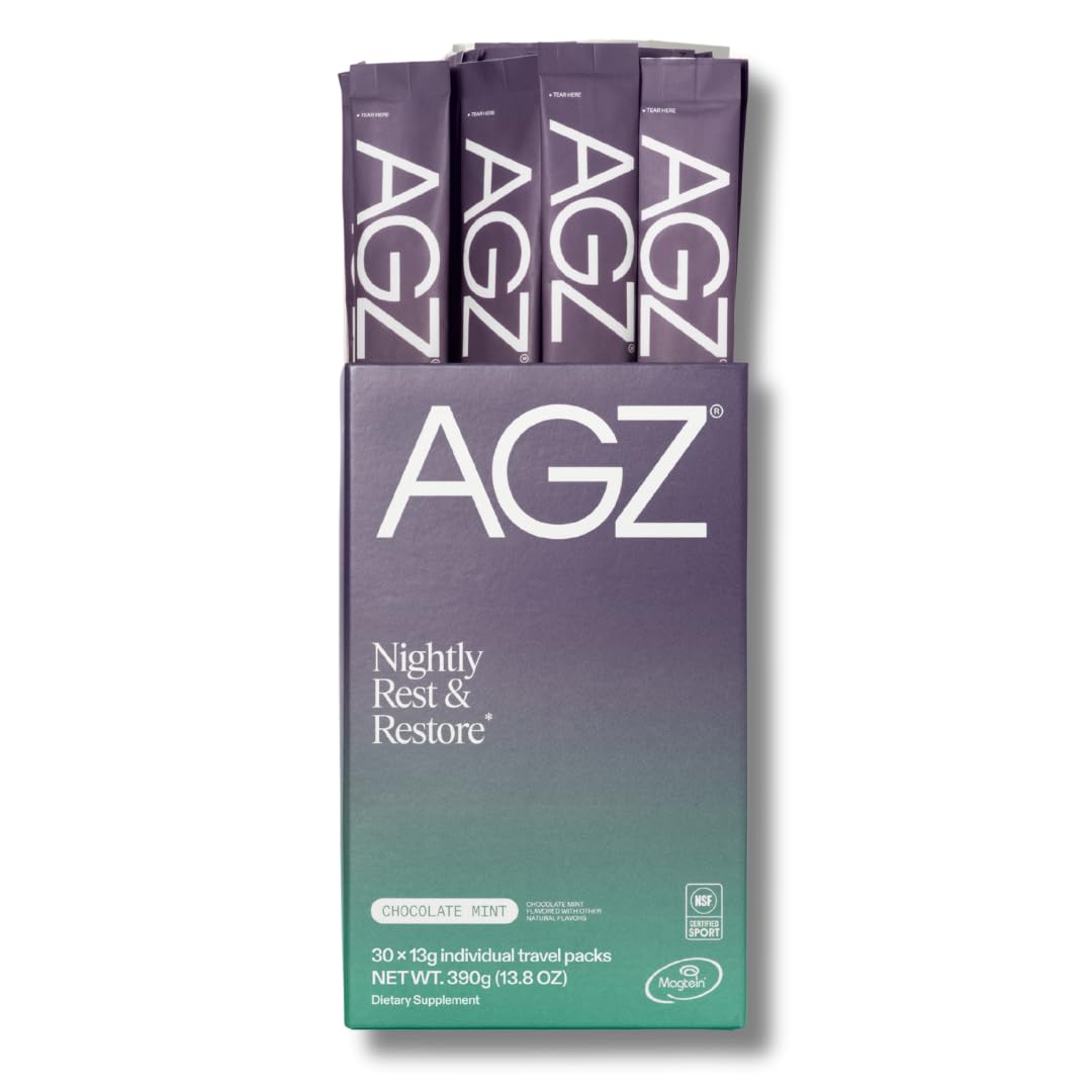 AG1 AGZ Sleep Drink powder packaging front view