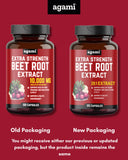 Agami Beetroot Extract Capsules with measuring spoon