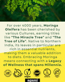Agami Moringa Extract Capsules 400mg packaging details