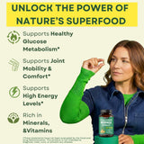 Agami Moringa Extract Capsules 400mg side view