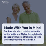 AgeImmune Antioxidant Complex 400mg on a wooden table