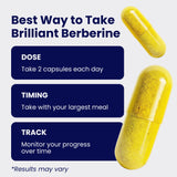 AgeImmune Berberine Supplement 1000mg with Inulin ingredients list