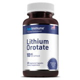 AgeImmune Lithium Orotate Supplement 60 vegetarian capsules bottle
