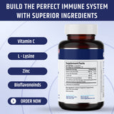 AgeImmune Vitamin C 1000mg supplement bottle side view