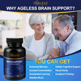 Ageless Foundation Laboratories Brain Support Supplement in a lifestyle setting