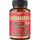 agobi Ashwagandha Supplement 90 veggie capsules front view
